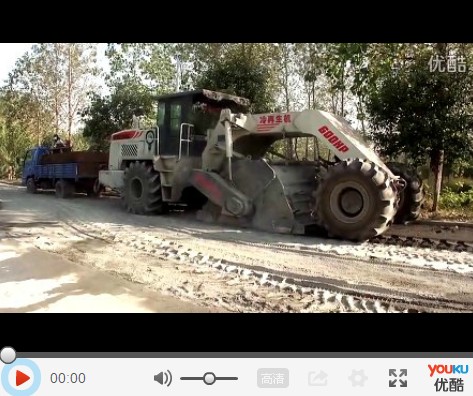 WR2300L，江蘇高郵八車公路二灰碎石路基冷再生