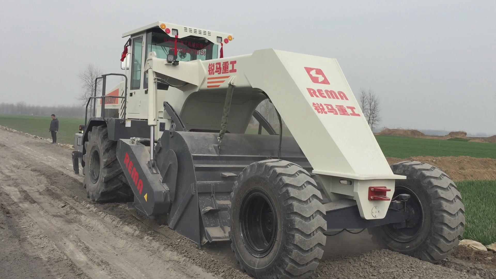 RZ500，渦陽灰土路基冷再生